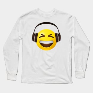 Music lover emoji Long Sleeve T-Shirt